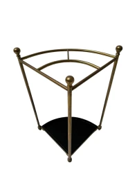 Hollywood Regency Brass Umbrella Stand, 1960s